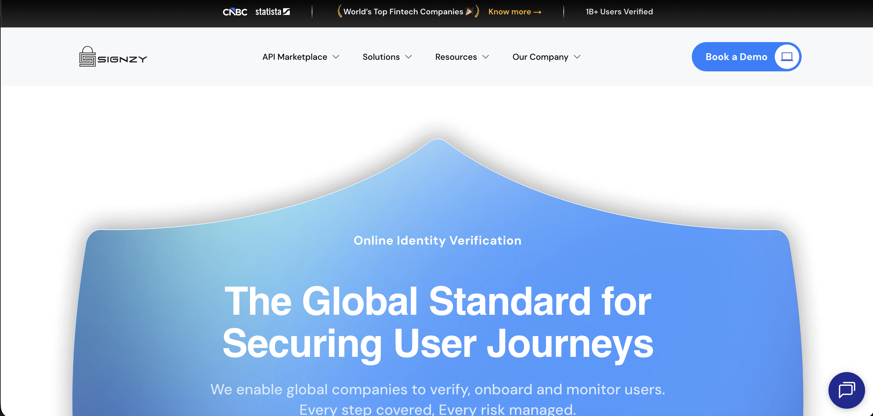 Signzy website